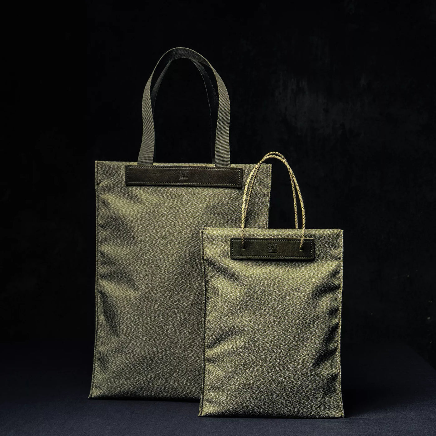 SALT & PEPPER CANVAS FOLDABLE SHOPPING BAG COMBO SET Wotancraft