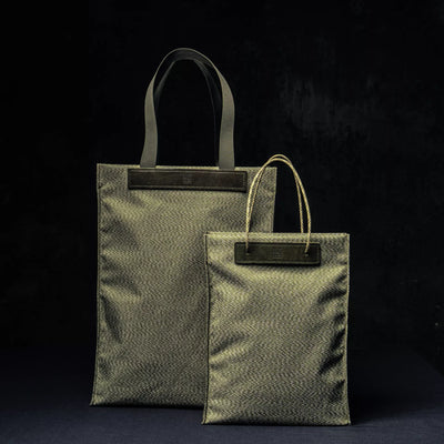 SALT & PEPPER CANVAS FOLDABLE SHOPPING BAG COMBO SET Wotancraft