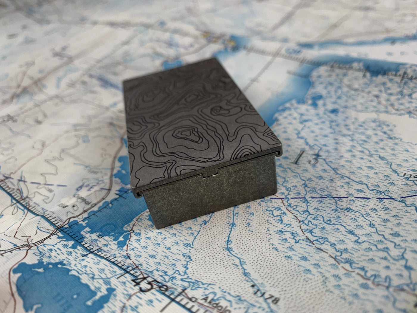 Titanium Pocket Strong Box With Loop - Gen 2 Countycomm