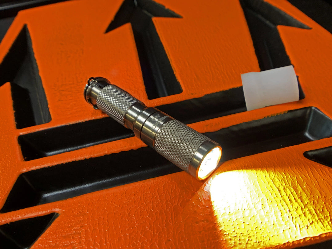 Titanium AAA Flashlight by Maratac® REV 5 - FEVERGUY