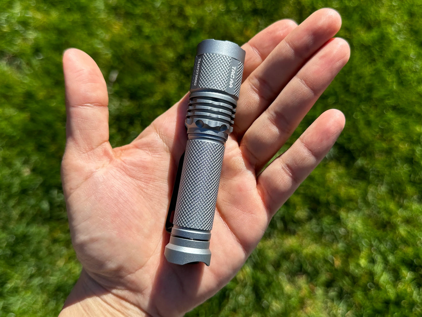 Exclusive Acebeam TAC Flashlight AA / 14500 (Includes USB-C 14500 Rechargeable Battery) Countycomm