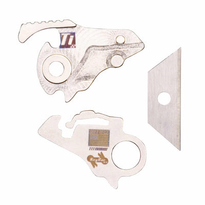 Tool Insert Set: Mini Utility Tool & Phillips Screwdriver with Locking Plate Keybar