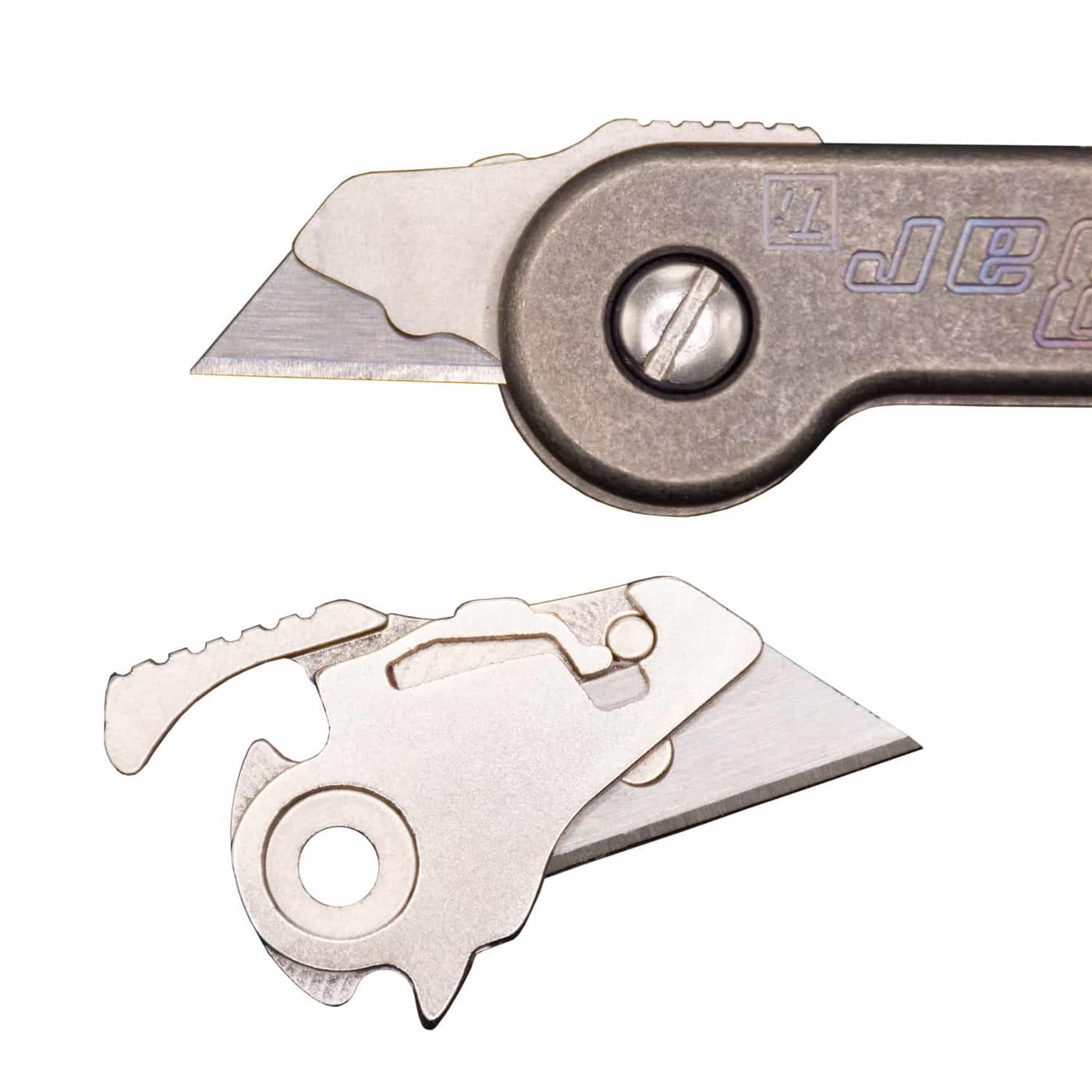 Tool Insert Set: Mini Utility Tool & Phillips Screwdriver with Locking Plate Keybar
