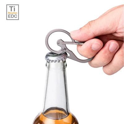 U8 Titanium Carabiner | Quick-release Keychain