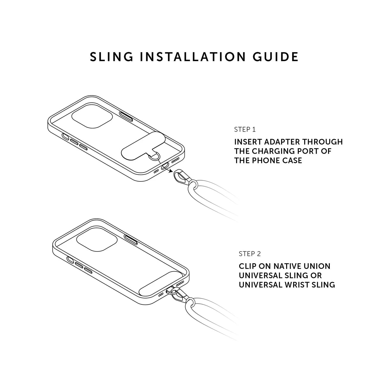 City Sling 斜挎手機掛繩