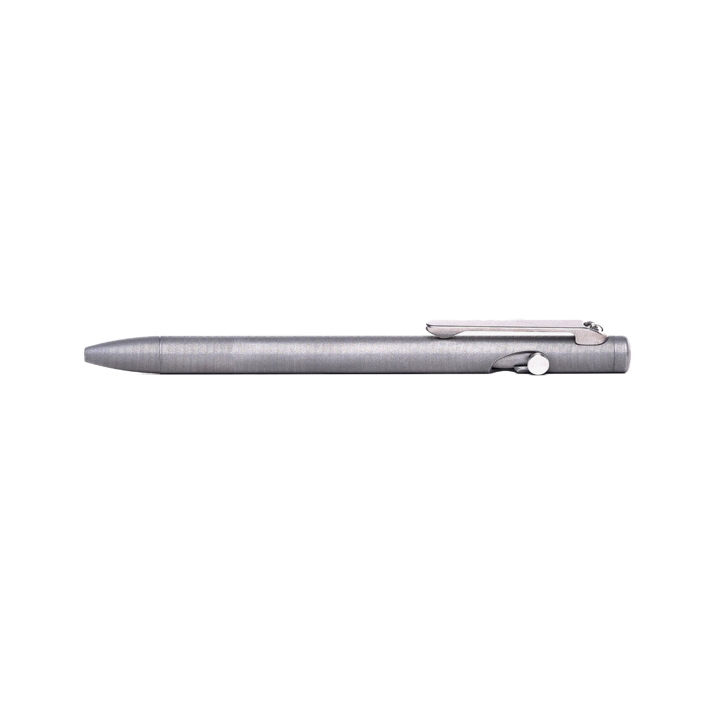 Stonewashed Titanium Slim Bolt Action Pen