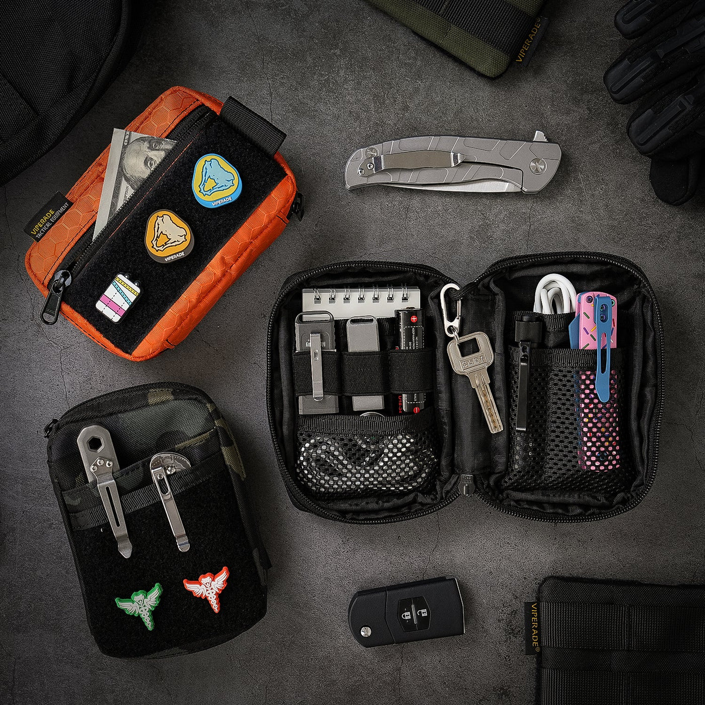 VE26 | EDC Pocket Organizer Pouch Viperade